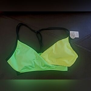 Pink gym to swim bra